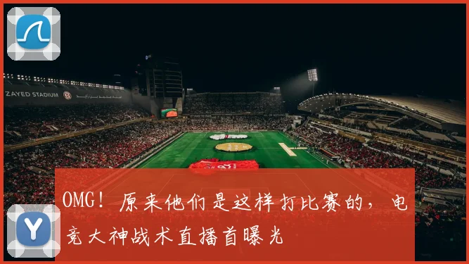 OMG！原来他们是这样打比赛的，电竞大神战术直播首曝光